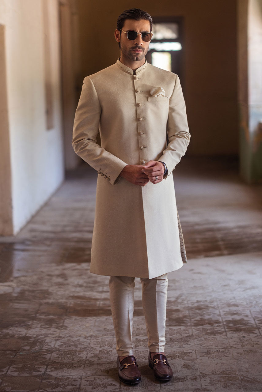 Pakistani Menswear | Deepak Perwani | Shr3442 - Official Sakeena London stockist in UK - Sakeena London