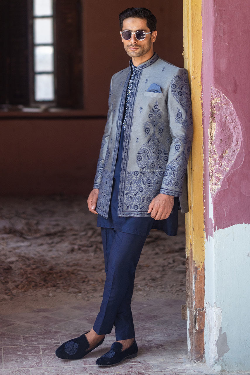Pakistani Menswear | Deepak Perwani | Jkt1442 - Official Sakeena London stockist in UK - Sakeena London