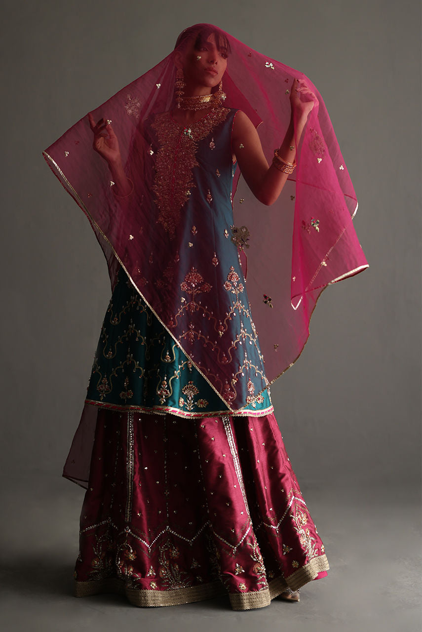 Deepak Perwani | Aila Festive 2024 | Ktd4070 - Official Deepak Perwani stockist in UK - Sakeena London