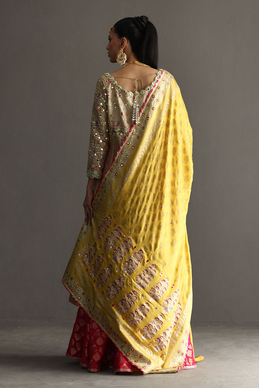 Deepak Perwani | Aila Festive 2024 | Ktd4084 - Official Deepak Perwani stockist in UK - Sakeena London