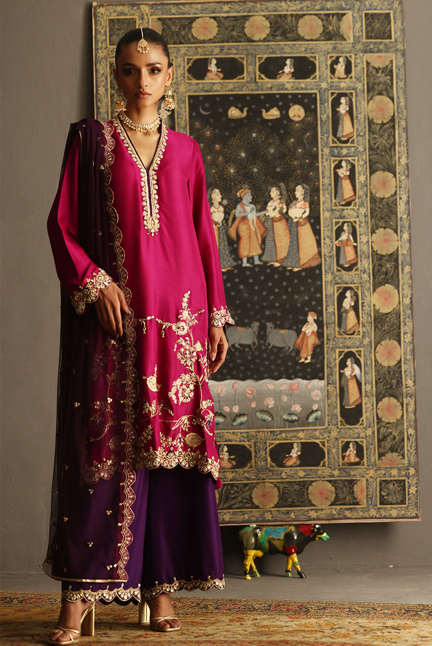 Deepak Perwani | Aila Festive 2024 | Ktd4115 - Official Deepak Perwani stockist in UK - Sakeena London