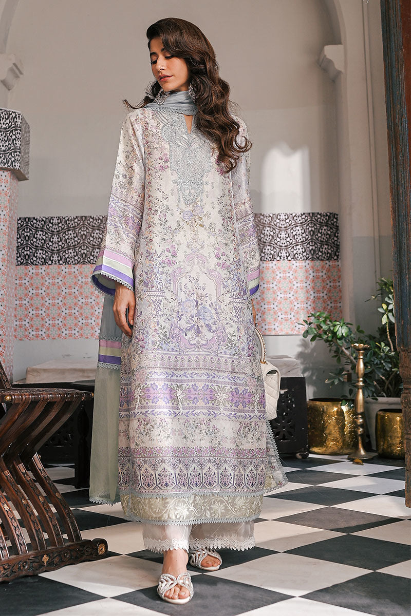 Ansab Jahangir | Digital Silk | Yelena Shirt and Dupatta - Official Ansab Jahangir stockist in UK - Sakeena London