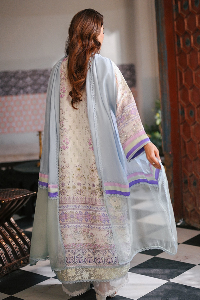 Ansab Jahangir | Digital Silk | Yelena Shirt and Dupatta - Official Ansab Jahangir stockist in UK - Sakeena London