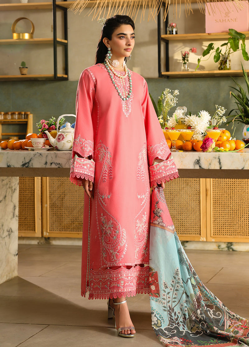 Sahane | In Laws in Lawn Eid Edit | CT-21006 Rosetta - Official Sahane stockist in UK - Sakeena London