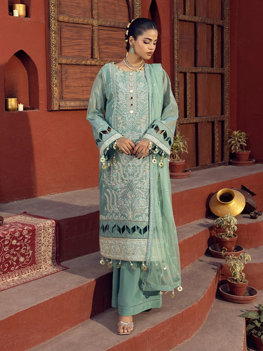 Salitex | Signature Festive Chiffon | SUNW6JI013UT - Official Salitex stockist in UK - Sakeena London