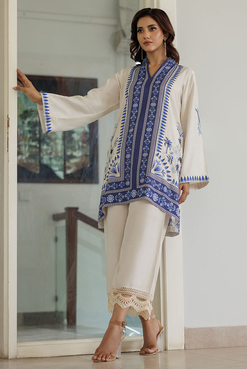Deepak Perwani | Summer Festive 25 | Azure - Official Deepak Perwani stockist in UK - Sakeena London