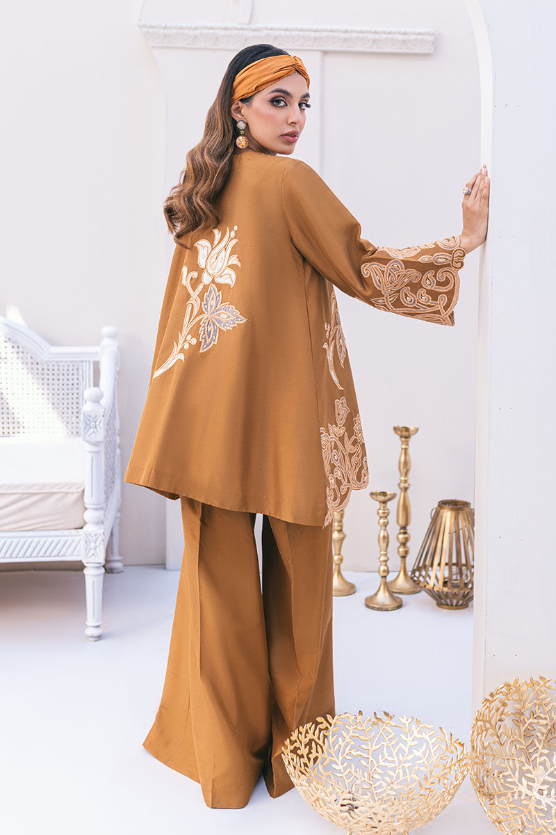 Ansab Jahangir | Luxe Pret Signature | MOCHA - Official Ansab Jahangir stockist in UK - Sakeena London