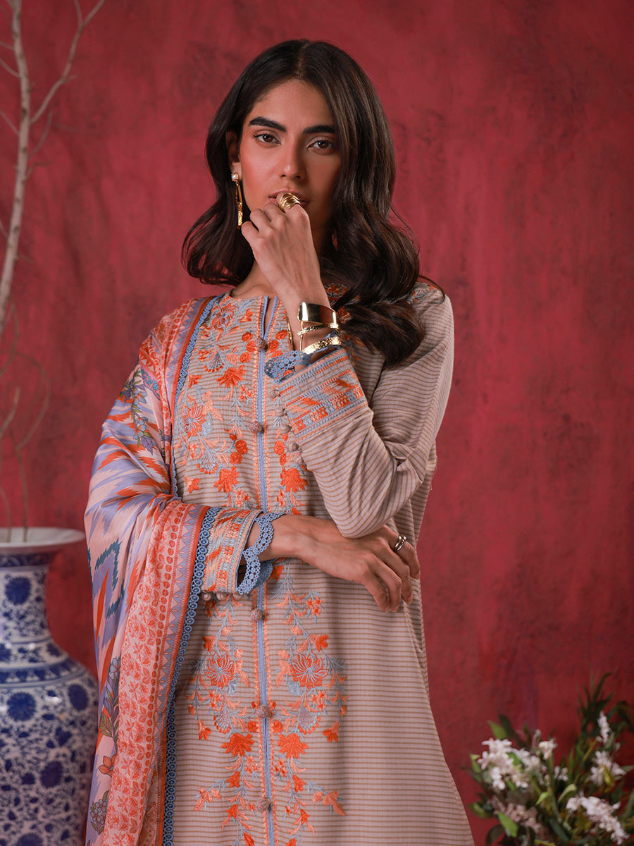Salitex | Zaria Luxury Lawn | A01 - Official Salitex stockist in UK - Sakeena London