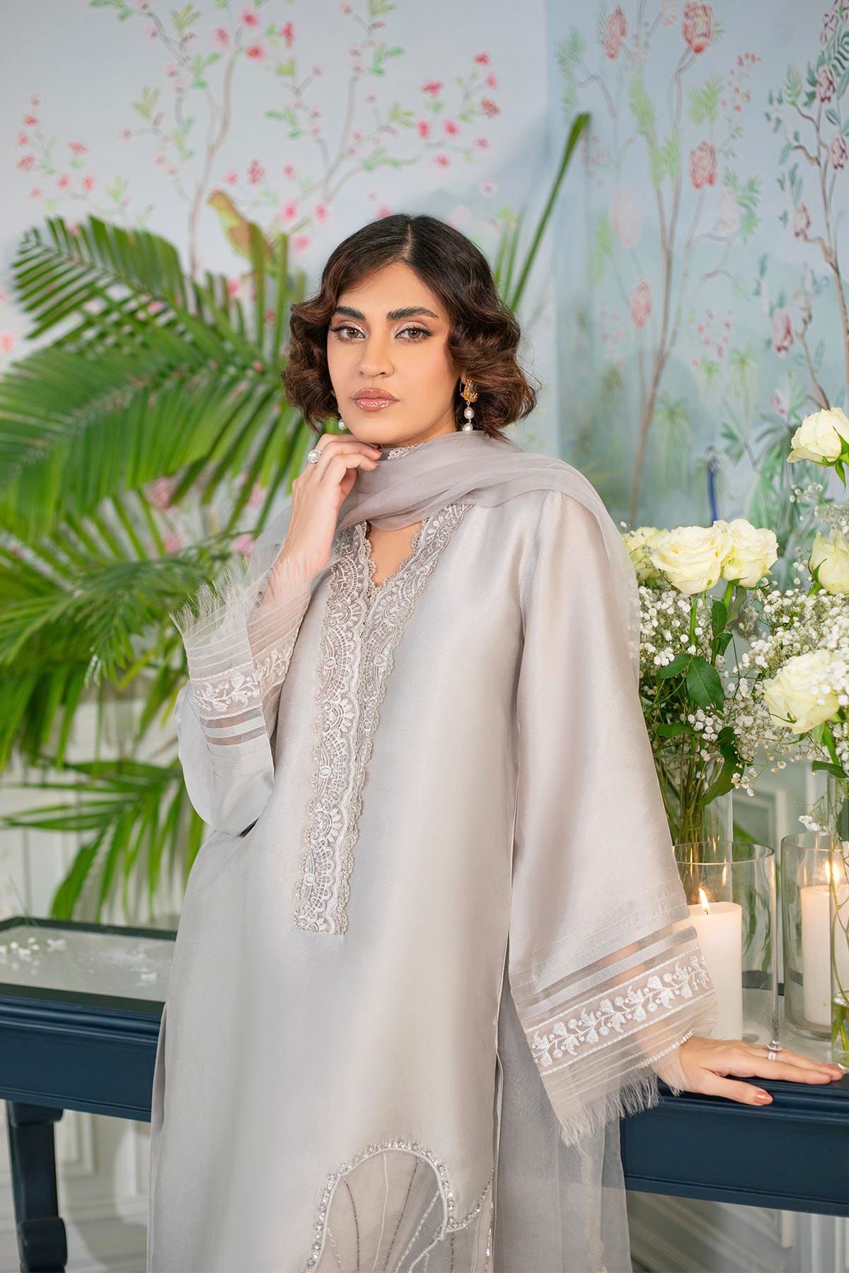 Annus Abrar | Sehr Eid Luxe | Lainey Grey - Official Annus Abrar stockist in UK - Sakeena London