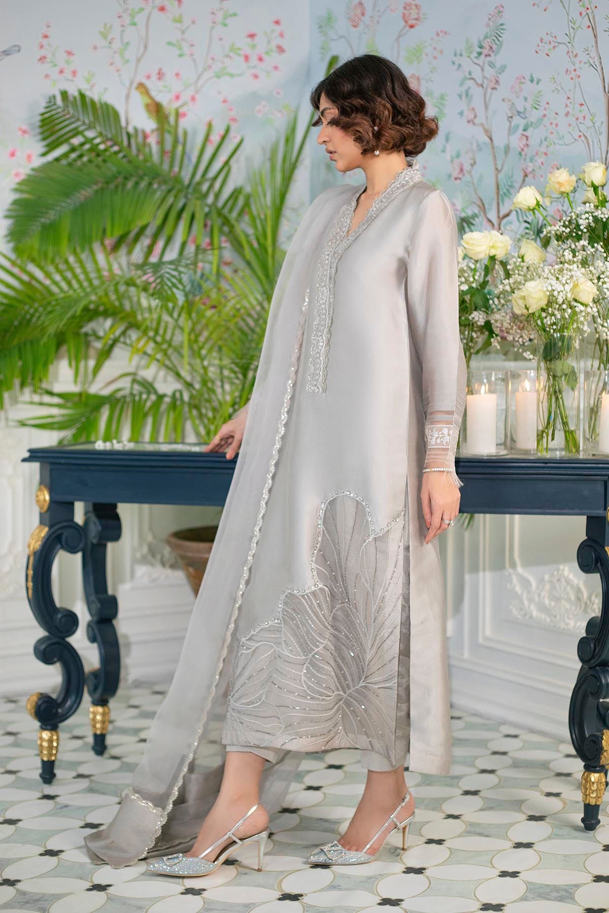 Annus Abrar | Sehr Eid Luxe | Lainey Grey - Official Annus Abrar stockist in UK - Sakeena London