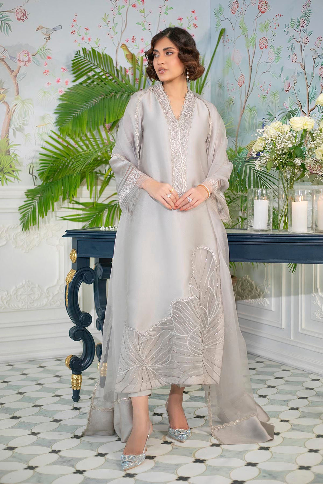 Annus Abrar | Sehr Eid Luxe | Lainey Grey - Official Annus Abrar stockist in UK - Sakeena London