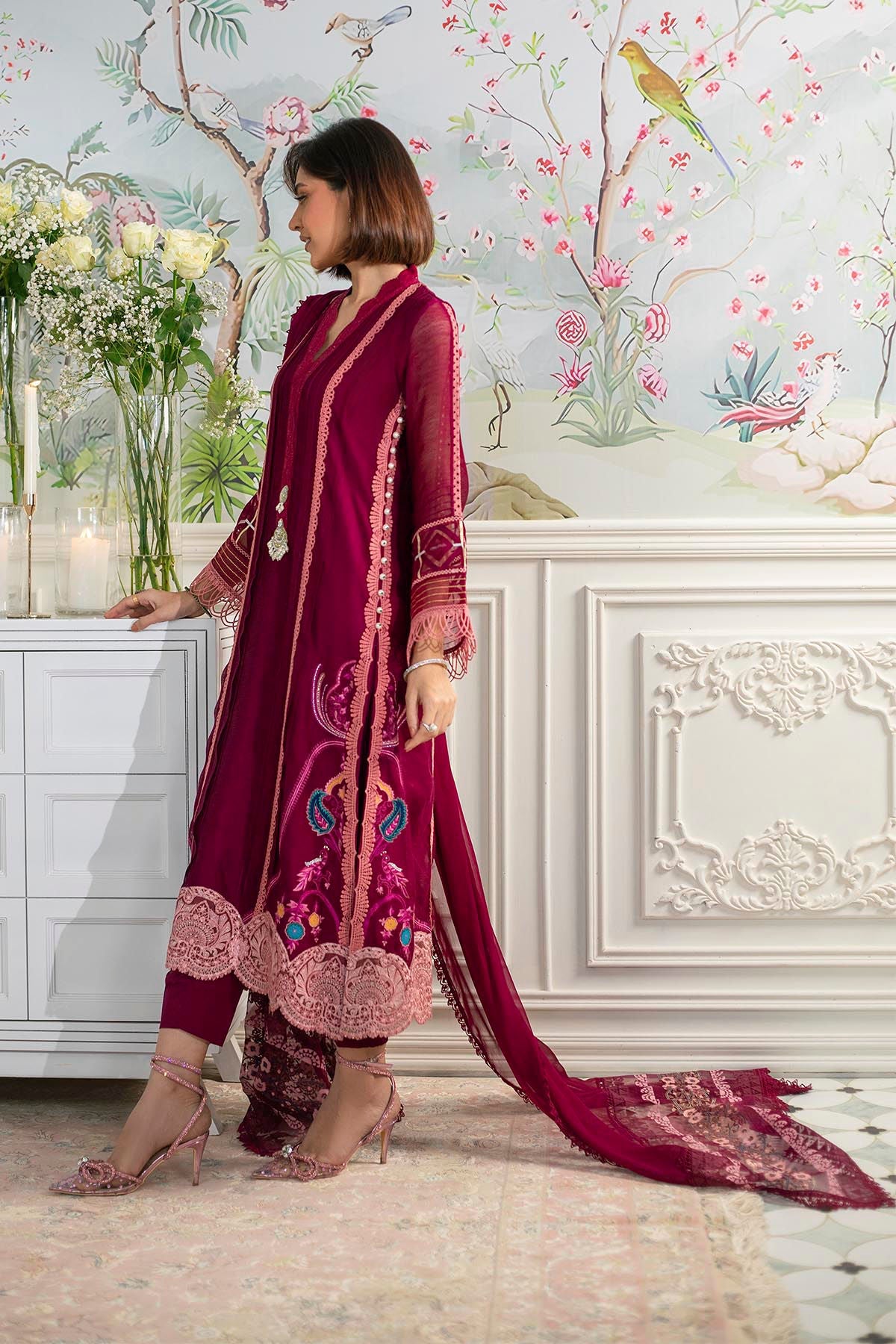 Annus Abrar | Sehr Eid Luxe | Sienna - Official Annus Abrar stockist in UK - Sakeena London