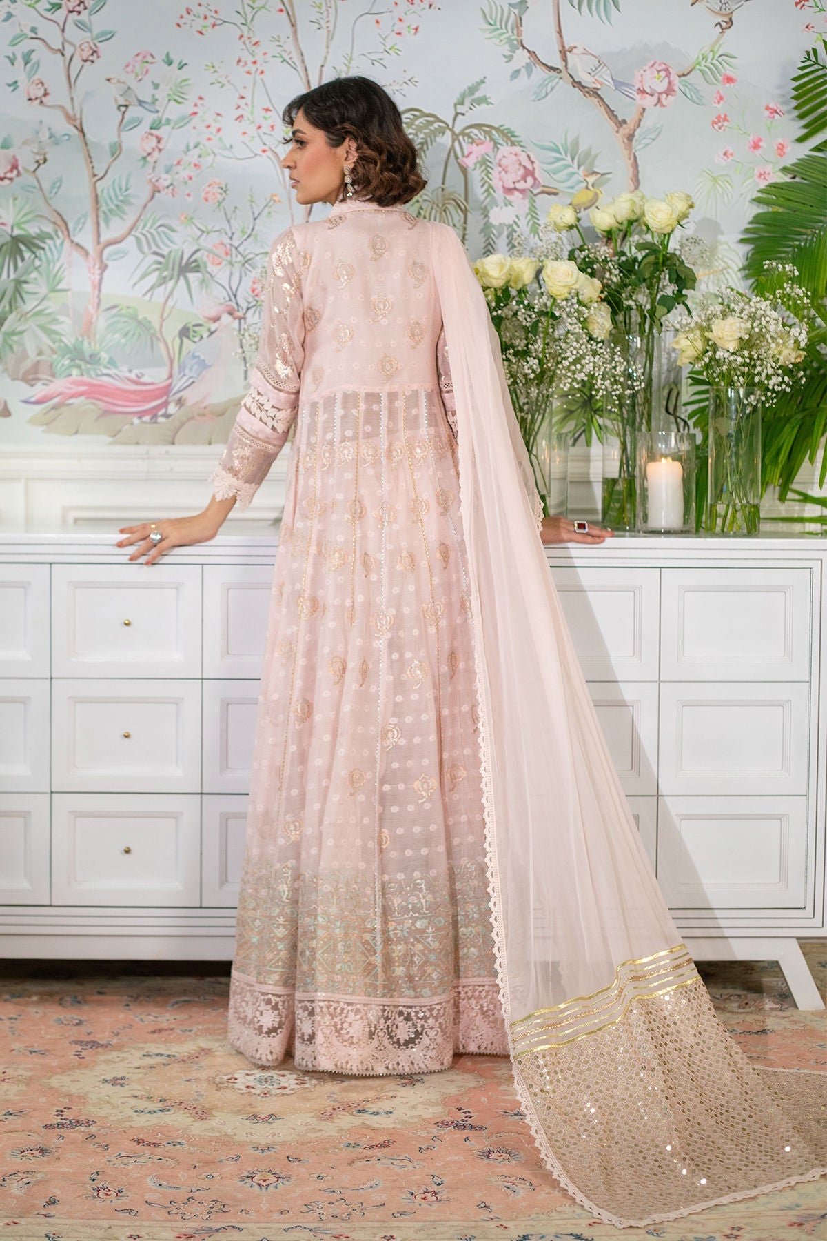 Annus Abrar | Sehr Eid Luxe | Nadi Blush - Official Annus Abrar stockist in UK - Sakeena London