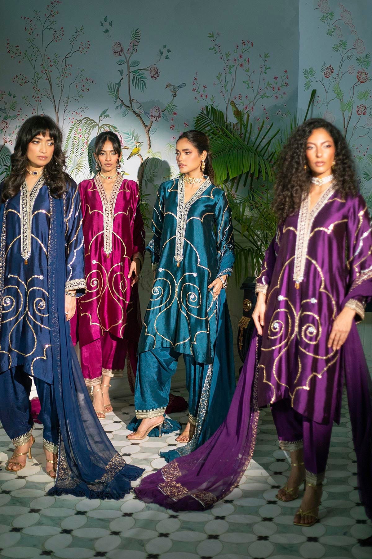 Annus Abrar | Sehr Eid Luxe | Izali Midnight - Official Annus Abrar stockist in UK - Sakeena London