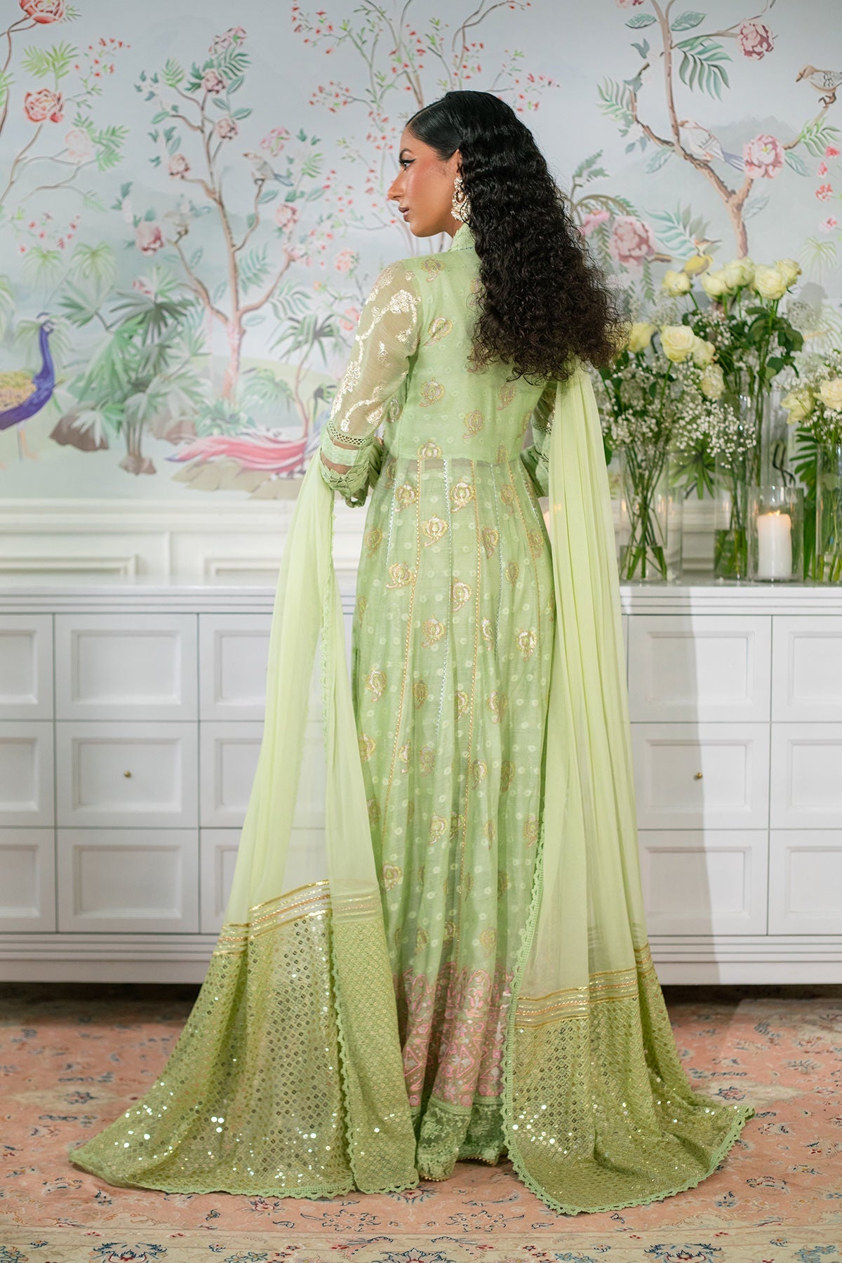 Annus Abrar | Sehr Eid Luxe | Nadi Mint - Official Annus Abrar stockist in UK - Sakeena London