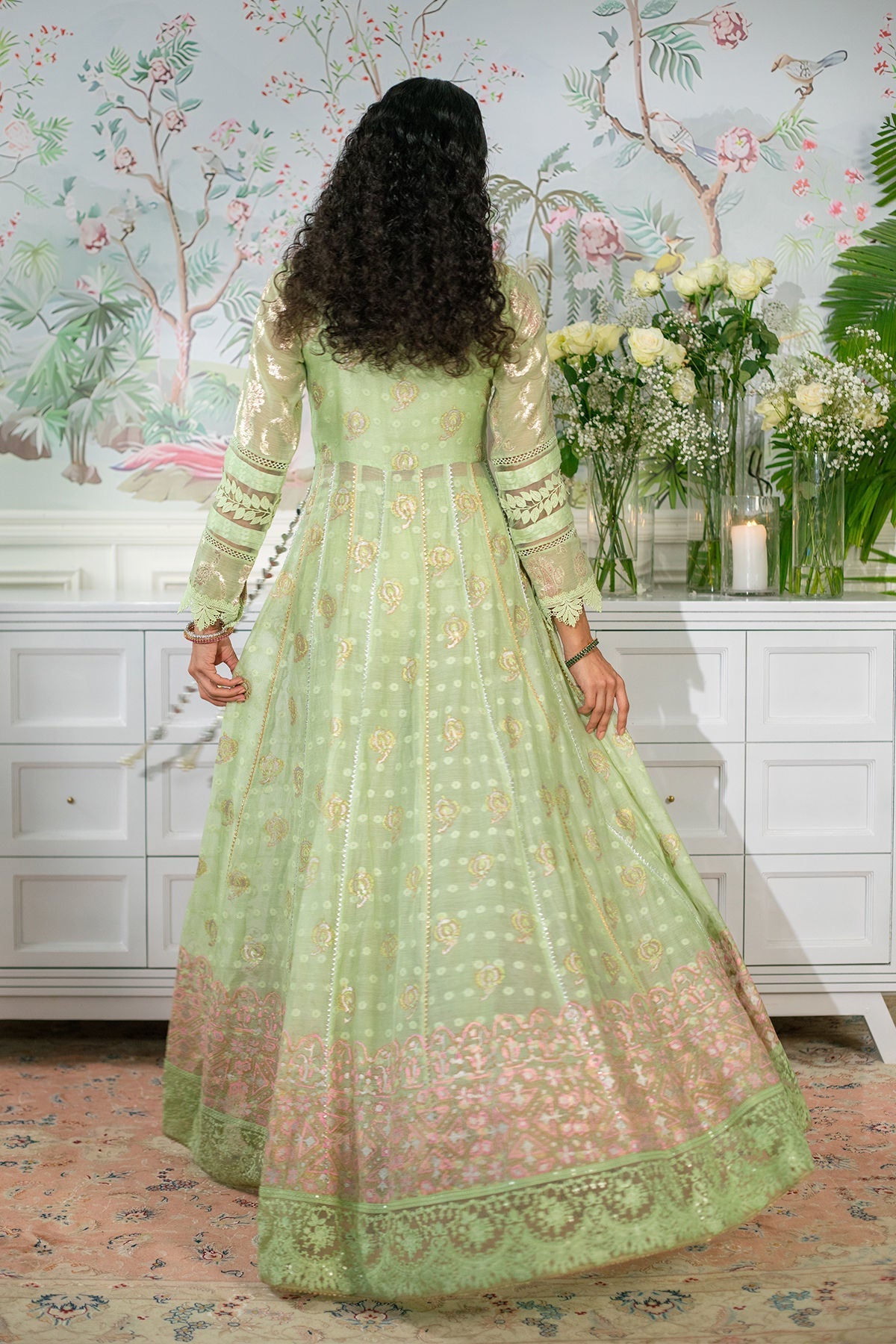 Annus Abrar | Sehr Eid Luxe | Nadi Mint - Official Annus Abrar stockist in UK - Sakeena London
