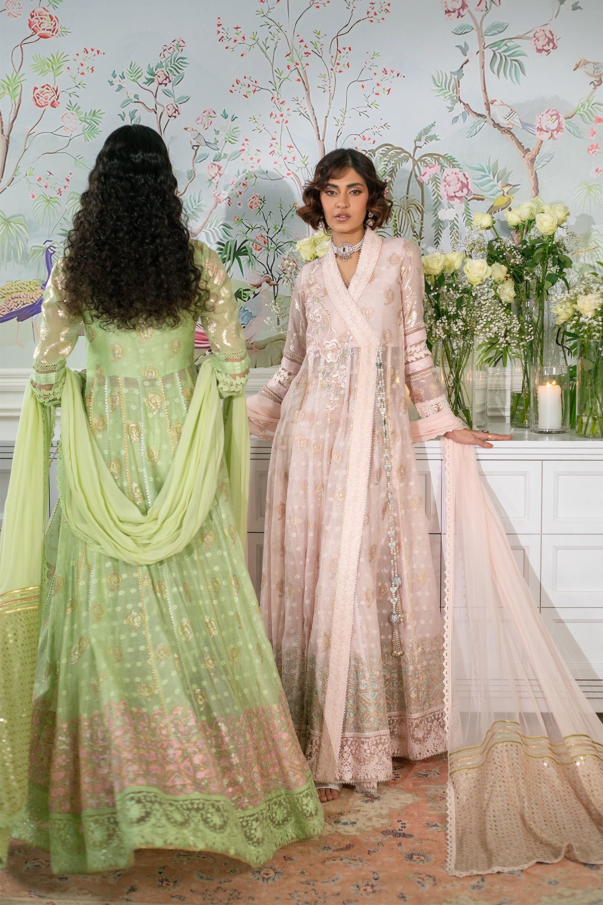 Annus Abrar | Sehr Eid Luxe | Nadi Mint - Official Annus Abrar stockist in UK - Sakeena London