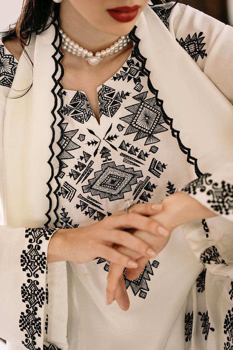 Ansab Jahangir | Luxe Pret Signature | Snowstorm - Official Ansab Jahangir stockist in UK - Sakeena London