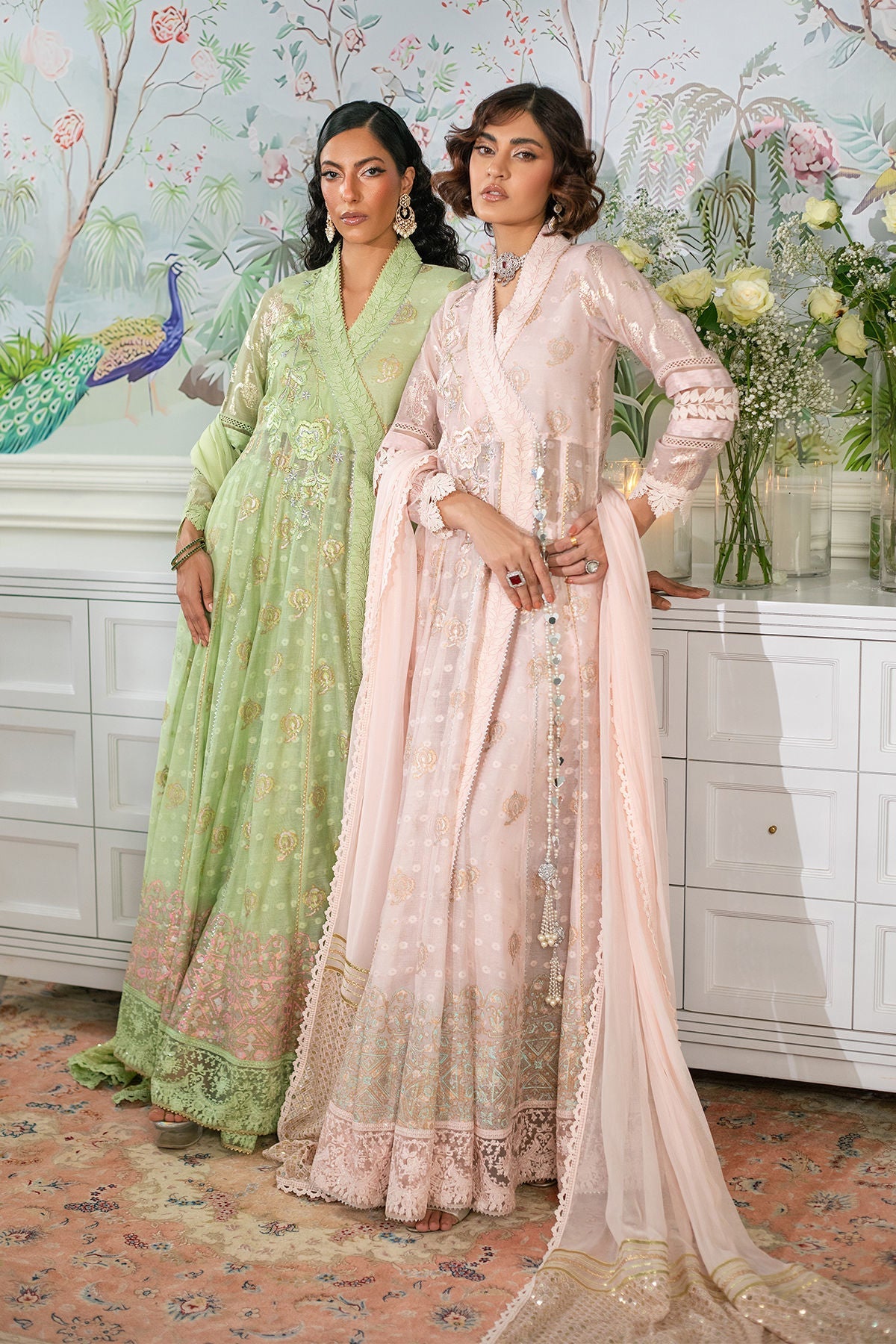 Annus Abrar | Sehr Eid Luxe | Nadi Blush - Official Annus Abrar stockist in UK - Sakeena London