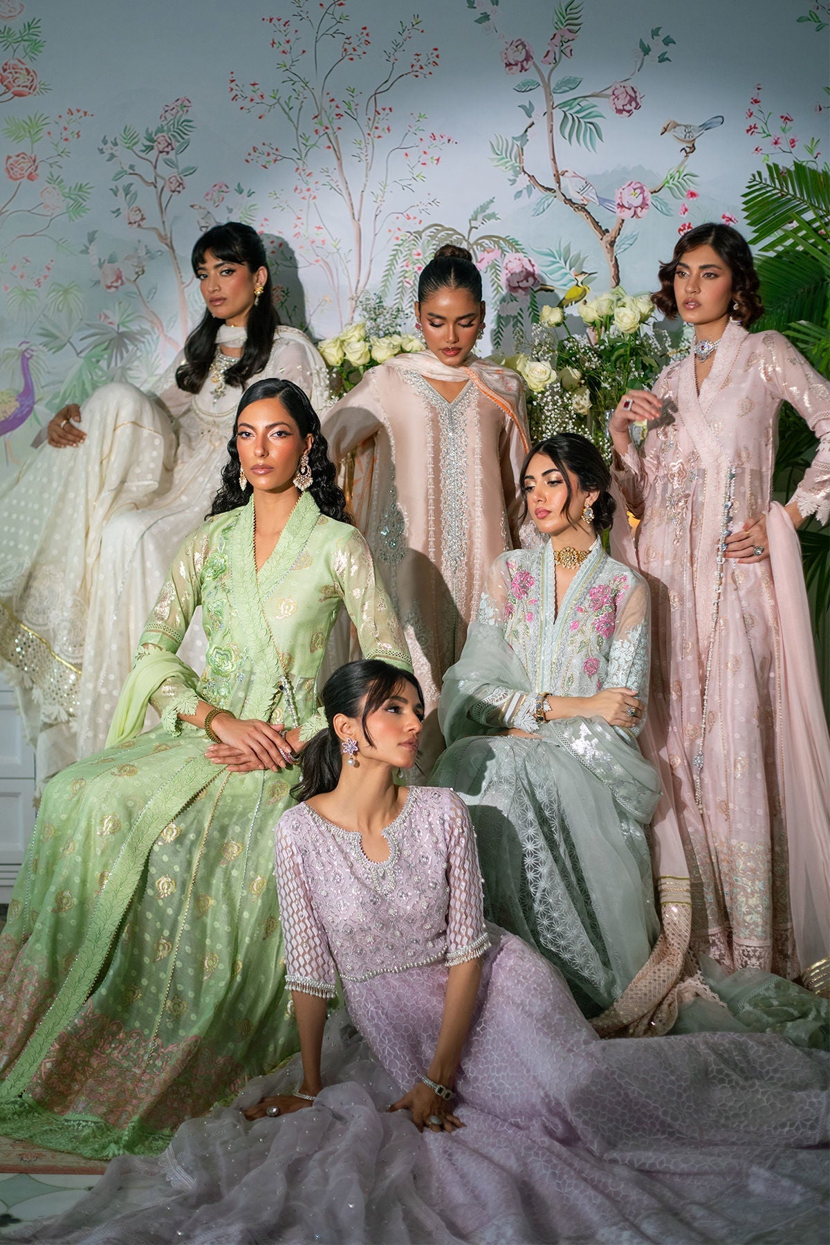 Annus Abrar | Sehr Eid Luxe | Nadi Blush - Official Annus Abrar stockist in UK - Sakeena London