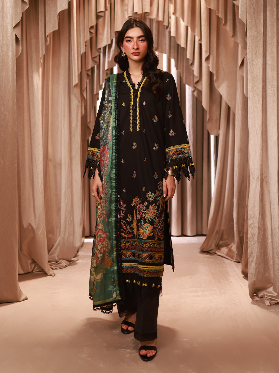 Salitex | Varya Luxury Lawn | D10 - Official Salitex stockist in UK - Sakeena London