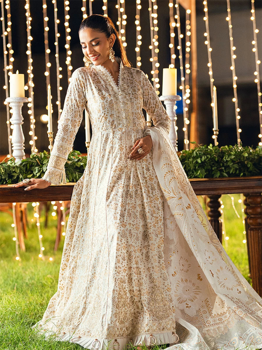 Salitex | Signature Festive Chiffon | UNS25WW002UT - Official Salitex stockist in UK - Sakeena London