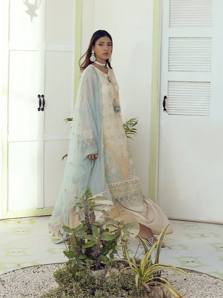 Salitex | Signature Festive Chiffon | SUNW6NO005UT - Official Salitex stockist in UK - Sakeena London