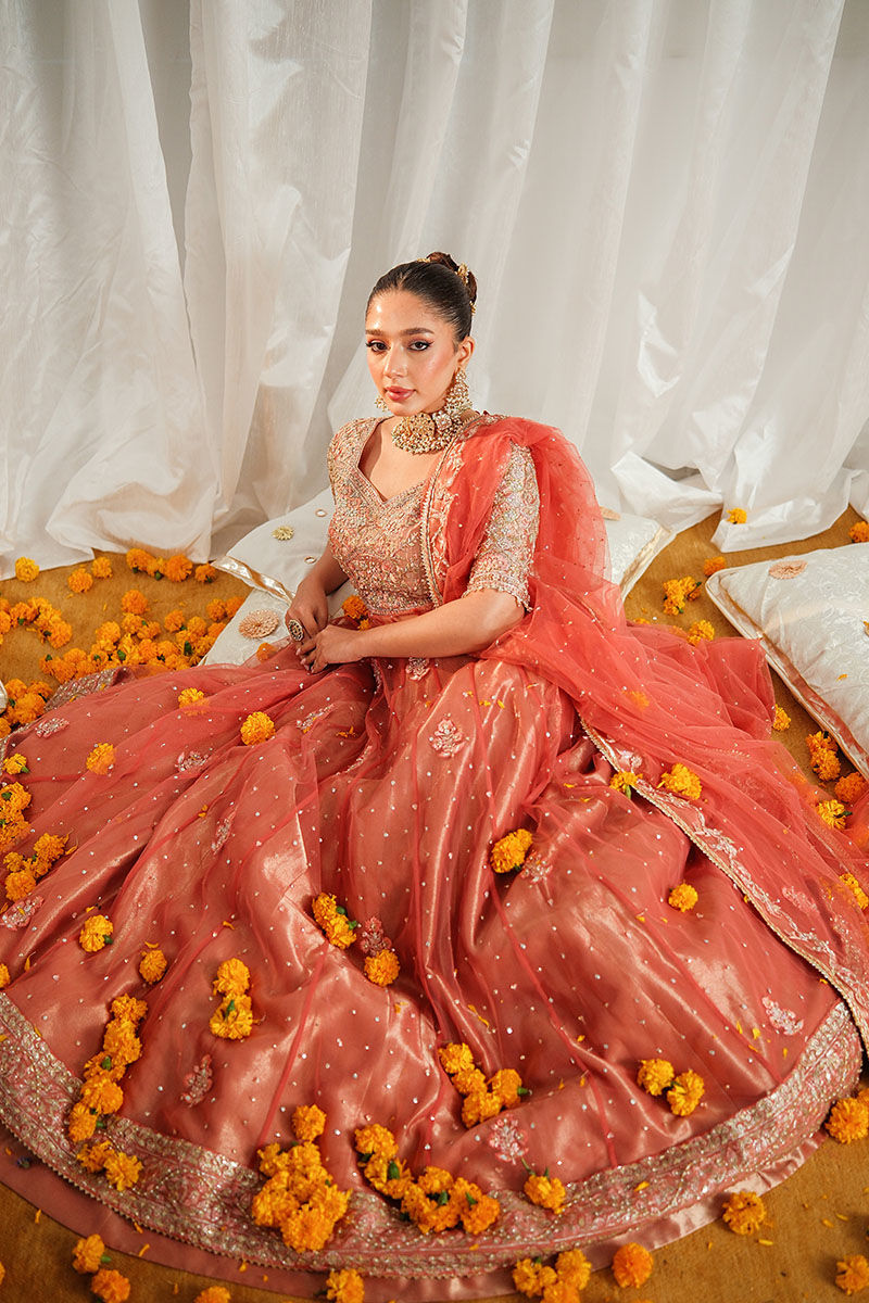 Ansab Jahangir | Marigold and Gota Formals | SHAHNOOR - Official Ansab Jahangir stockist in UK - Sakeena London