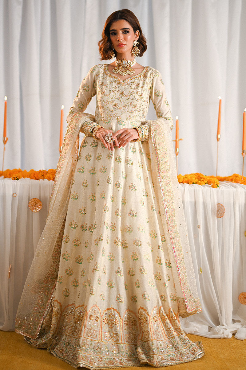 Ansab Jahangir | Marigold and Gota Formals | ASHAL - Official Ansab Jahangir stockist in UK - Sakeena London