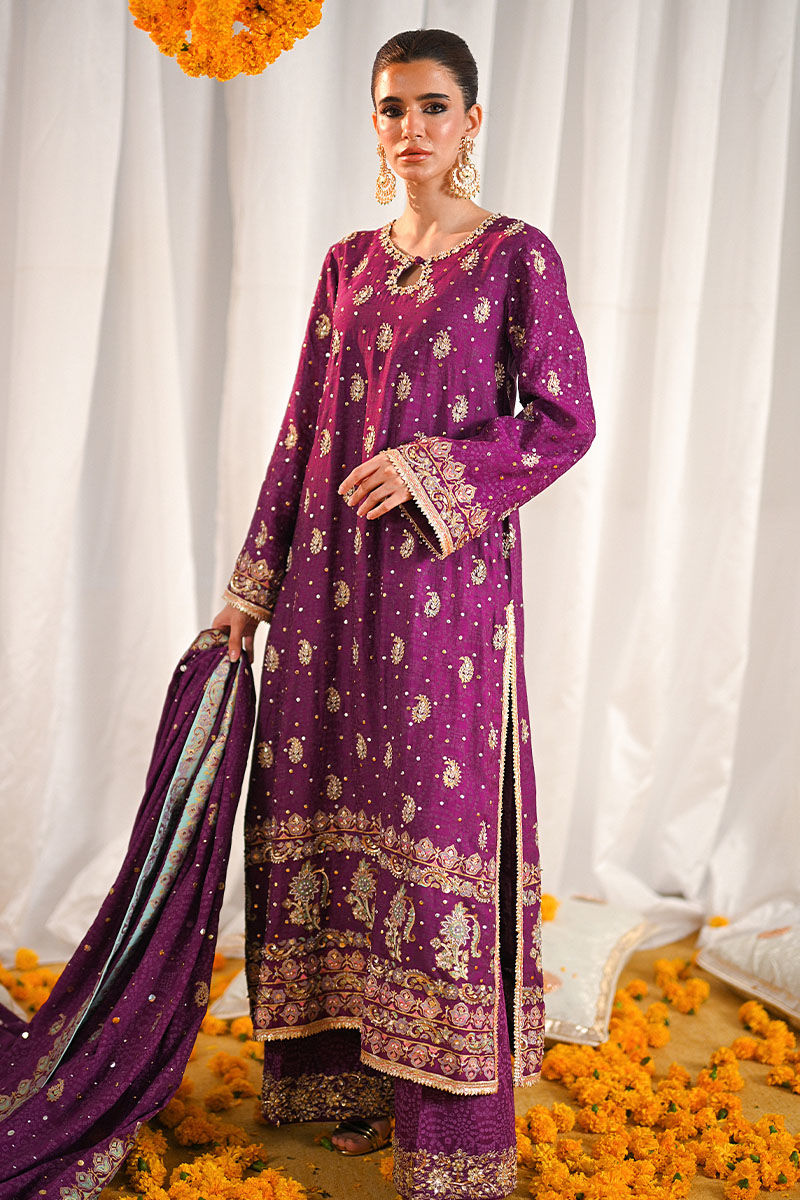 Ansab Jahangir | Marigold and Gota Formals | ABEER - Official Ansab Jahangir stockist in UK - Sakeena London