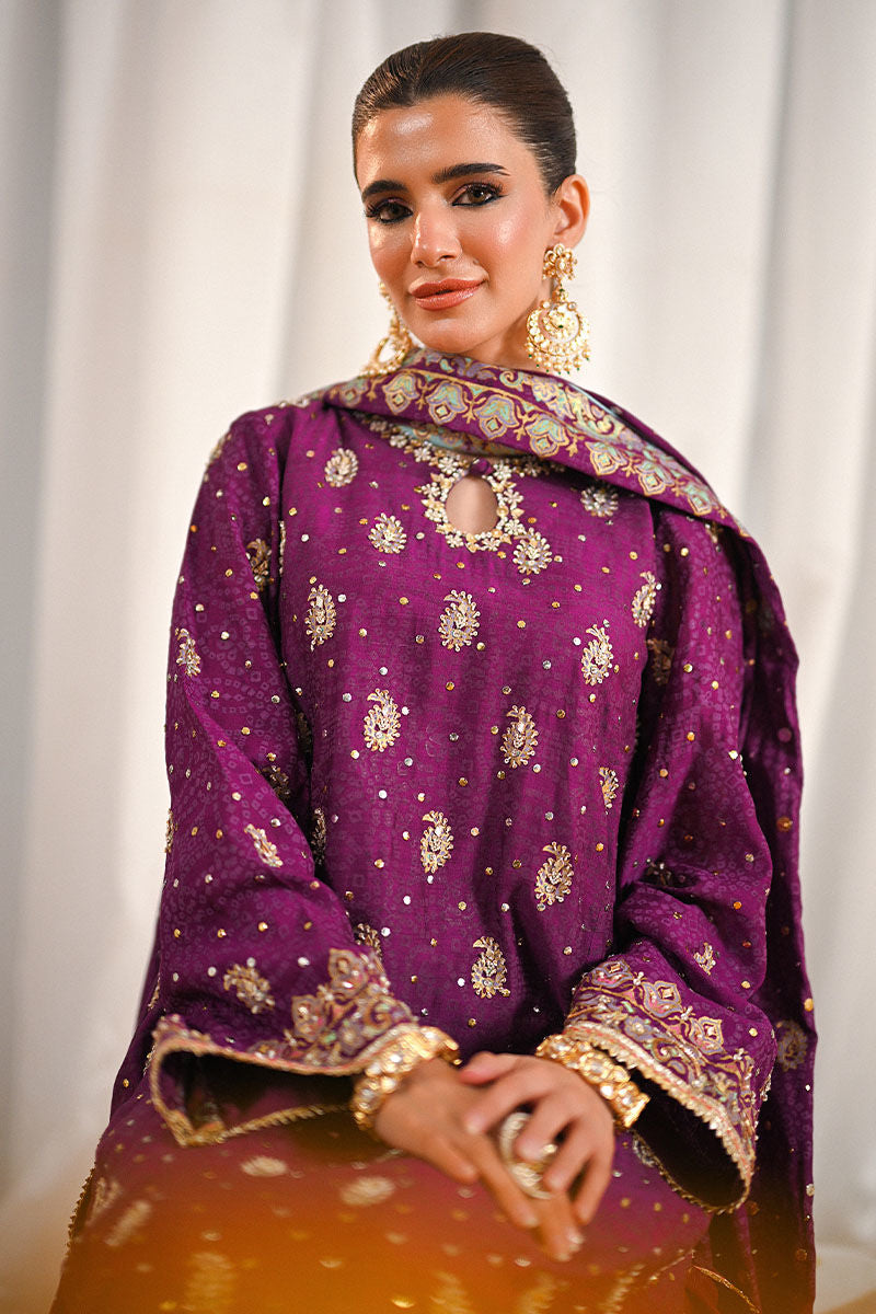 Ansab Jahangir | Marigold and Gota Formals | ABEER - Official Ansab Jahangir stockist in UK - Sakeena London