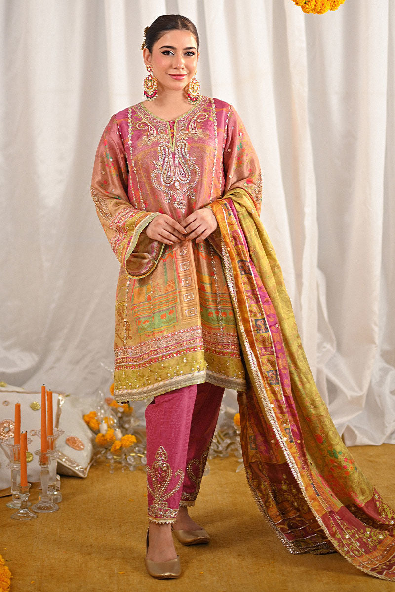 Ansab Jahangir | Marigold and Gota Formals | MOMAL - Official Ansab Jahangir stockist in UK - Sakeena London