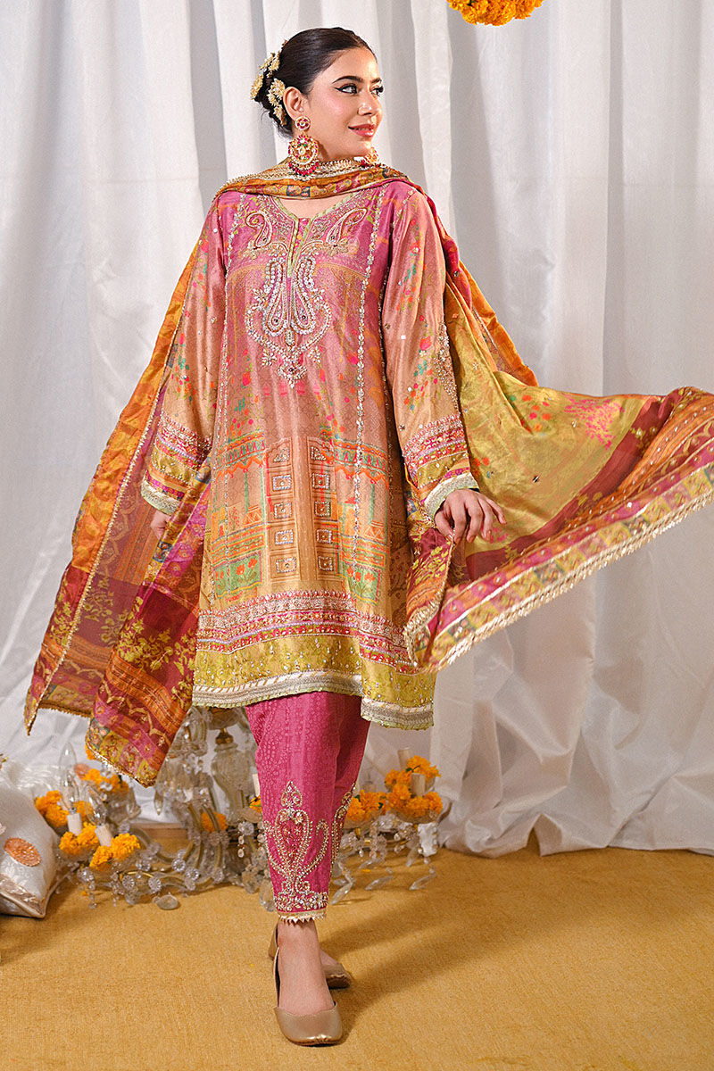 Ansab Jahangir | Marigold and Gota Formals | MOMAL - Official Ansab Jahangir stockist in UK - Sakeena London