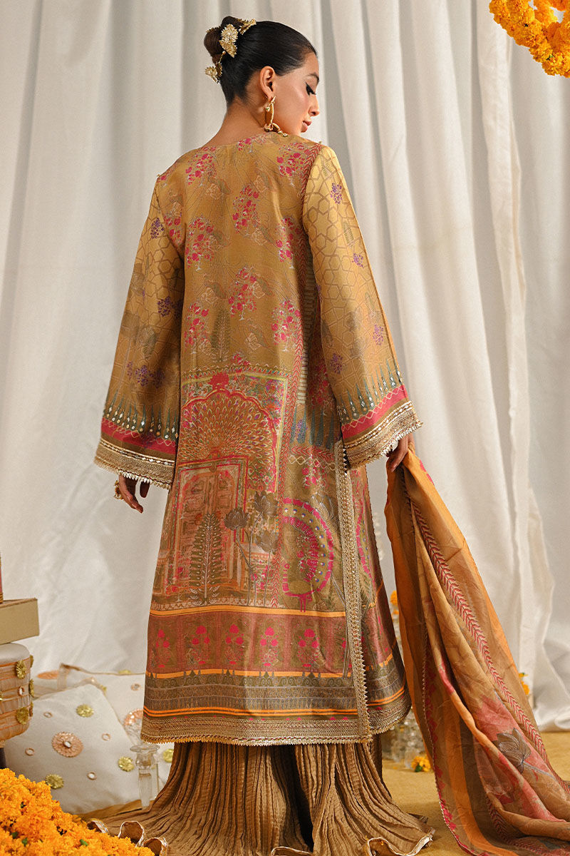 Ansab Jahangir | Digital Silk | Asmara Shirt and Dupatta - Official Ansab Jahangir stockist in UK - Sakeena London
