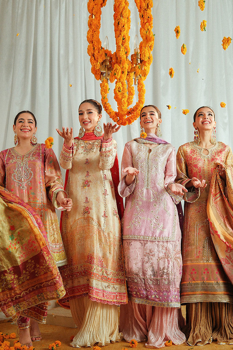 Ansab Jahangir | Marigold and Gota Formals | ASMARA - Official Ansab Jahangir stockist in UK - Sakeena London