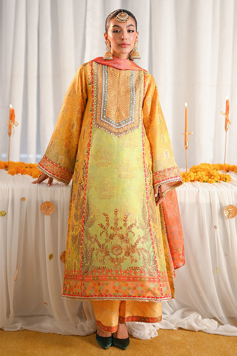 Ansab Jahangir | Marigold and Gota Formals | NAWAL - Official Ansab Jahangir stockist in UK - Sakeena London