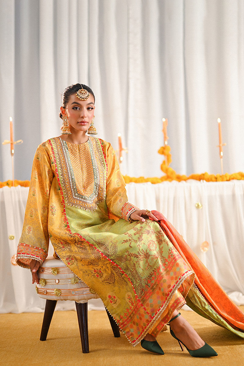 Ansab Jahangir | Marigold and Gota Formals | NAWAL - Official Ansab Jahangir stockist in UK - Sakeena London