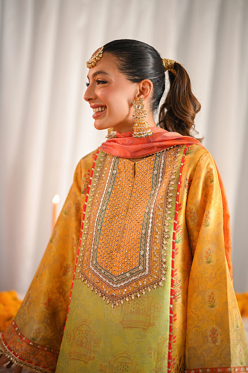 Ansab Jahangir | Marigold and Gota Formals | NAWAL - Official Ansab Jahangir stockist in UK - Sakeena London