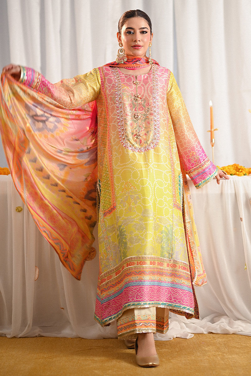 Ansab Jahangir | Marigold and Gota Formals | MIRAAL - Official Ansab Jahangir stockist in UK - Sakeena London