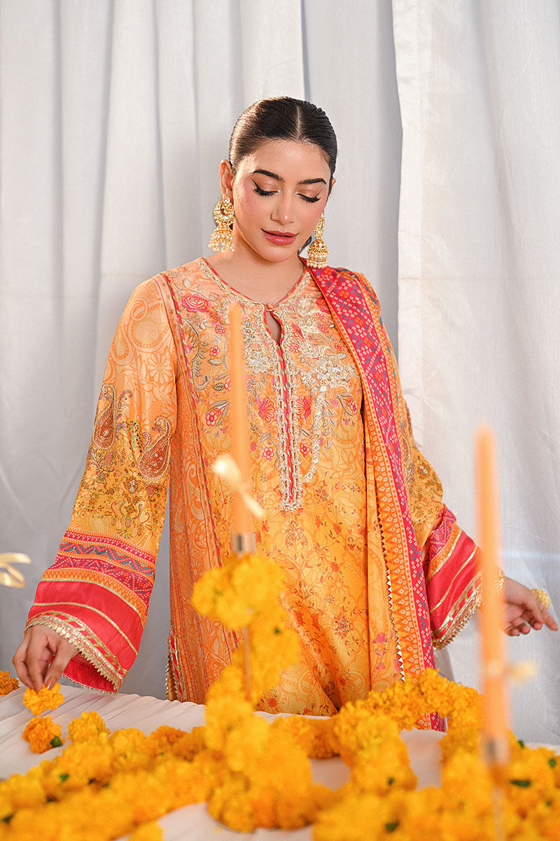 Ansab Jahangir | Marigold and Gota Formals | PARISHAY - Official Ansab Jahangir stockist in UK - Sakeena London
