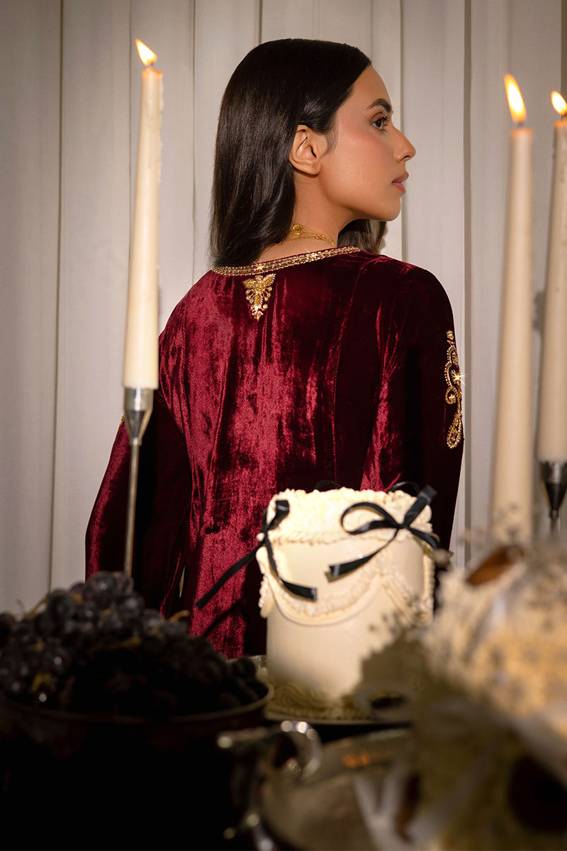 Ansab Jahangir | Bow Velvet Edit | CARLA - Official Ansab Jahangir stockist in UK - Sakeena London