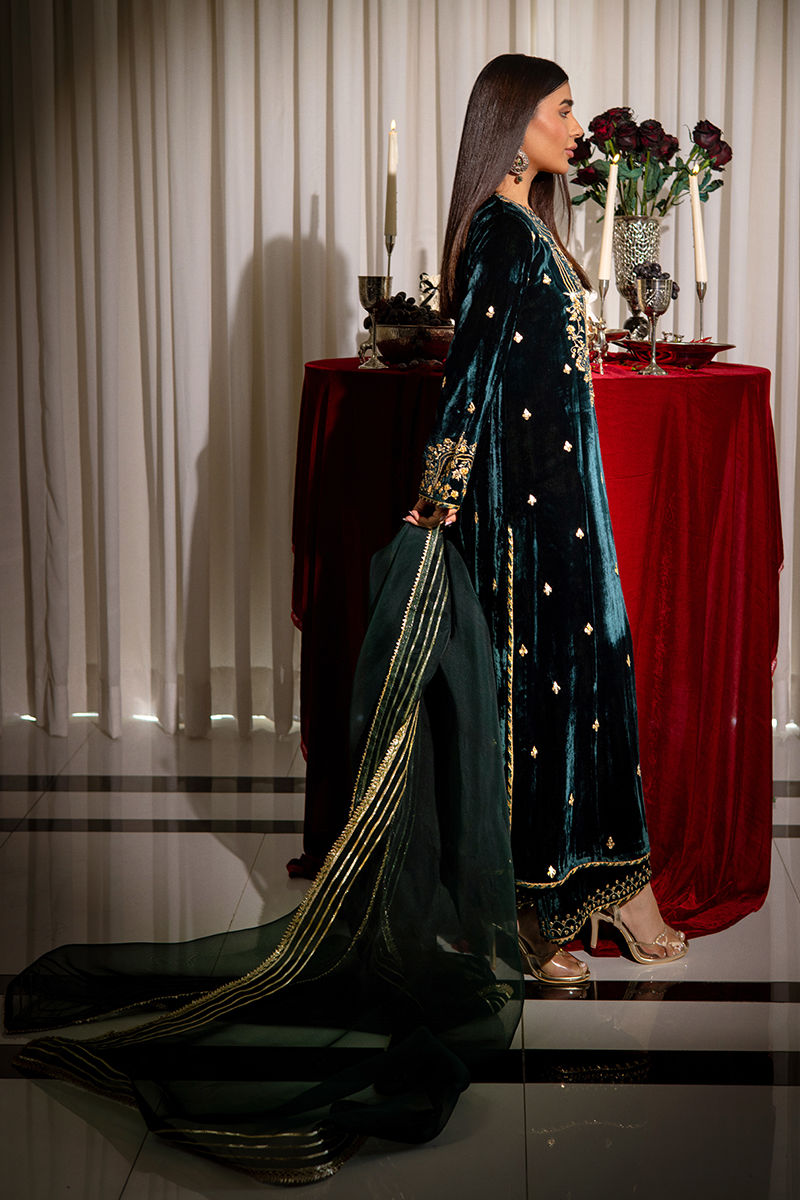 Ansab Jahangir | Bow Velvet Edit | BLAIR - Official Ansab Jahangir stockist in UK - Sakeena London