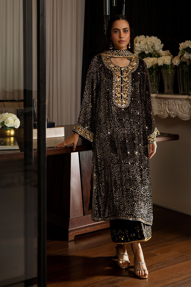 Ansab Jahangir | Bow Velvet Edit | ADELE - Official Ansab Jahangir stockist in UK - Sakeena London