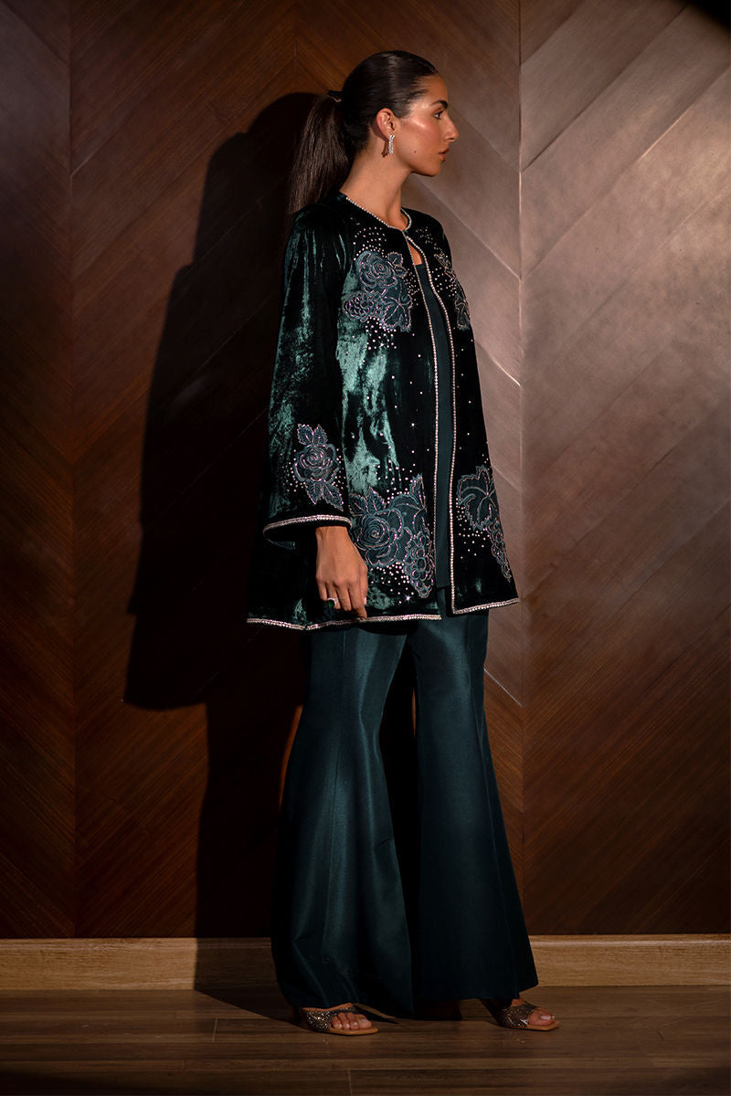 Ansab Jahangir | Bow Velvet Edit | SERRA - Official Ansab Jahangir stockist in UK - Sakeena London