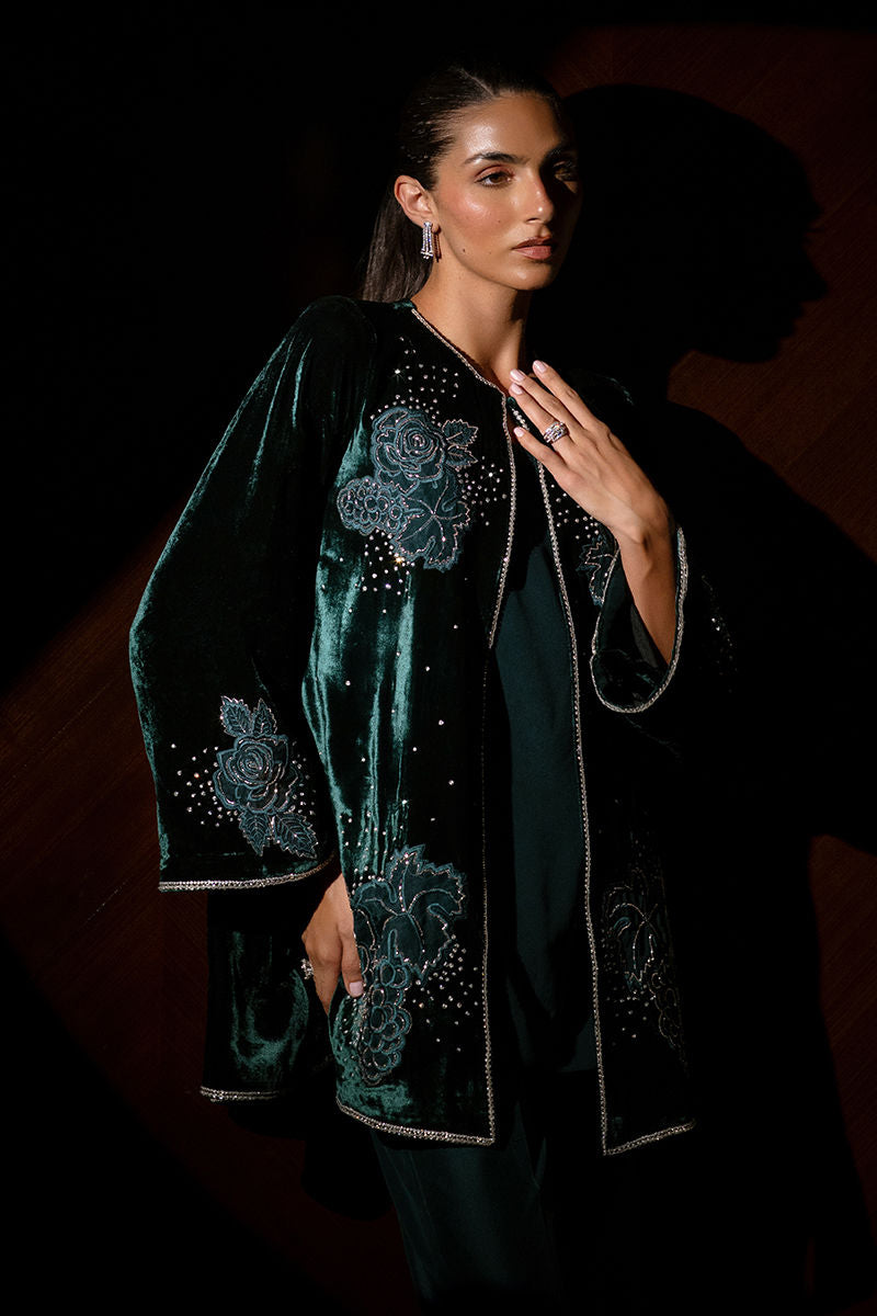 Ansab Jahangir | Bow Velvet Edit | SERRA - Official Ansab Jahangir stockist in UK - Sakeena London