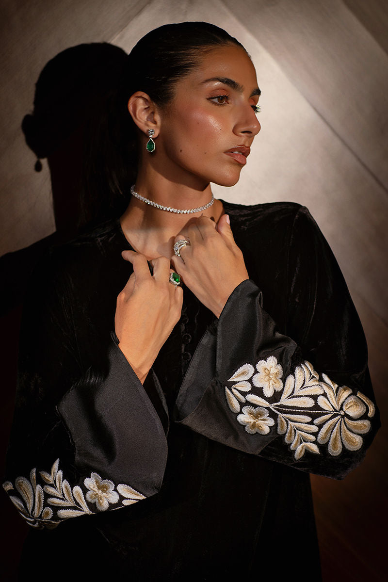 Ansab Jahangir | Bow Velvet Edit | AUDREY - Official Ansab Jahangir stockist in UK - Sakeena London