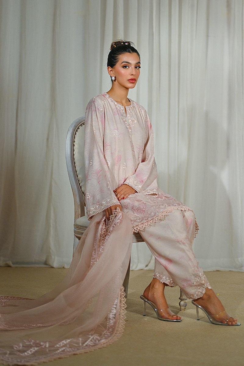 Ansab Jahangir | Cest Parti Luxe Pret 25 | Petunia - Official Ansab Jahangir stockist in UK - Sakeena London