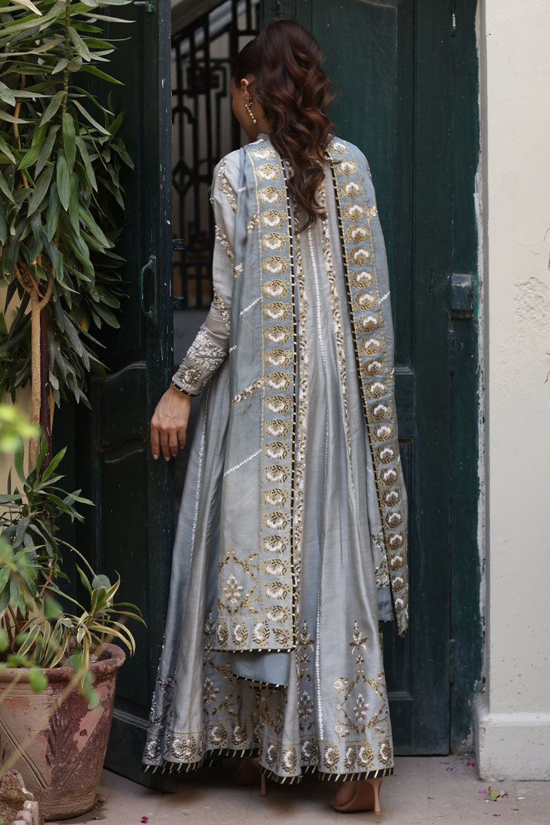 Ansab Jahangir | Eid Luxe Pret 25 | Rosa - Official Ansab Jahangir stockist in UK - Sakeena London