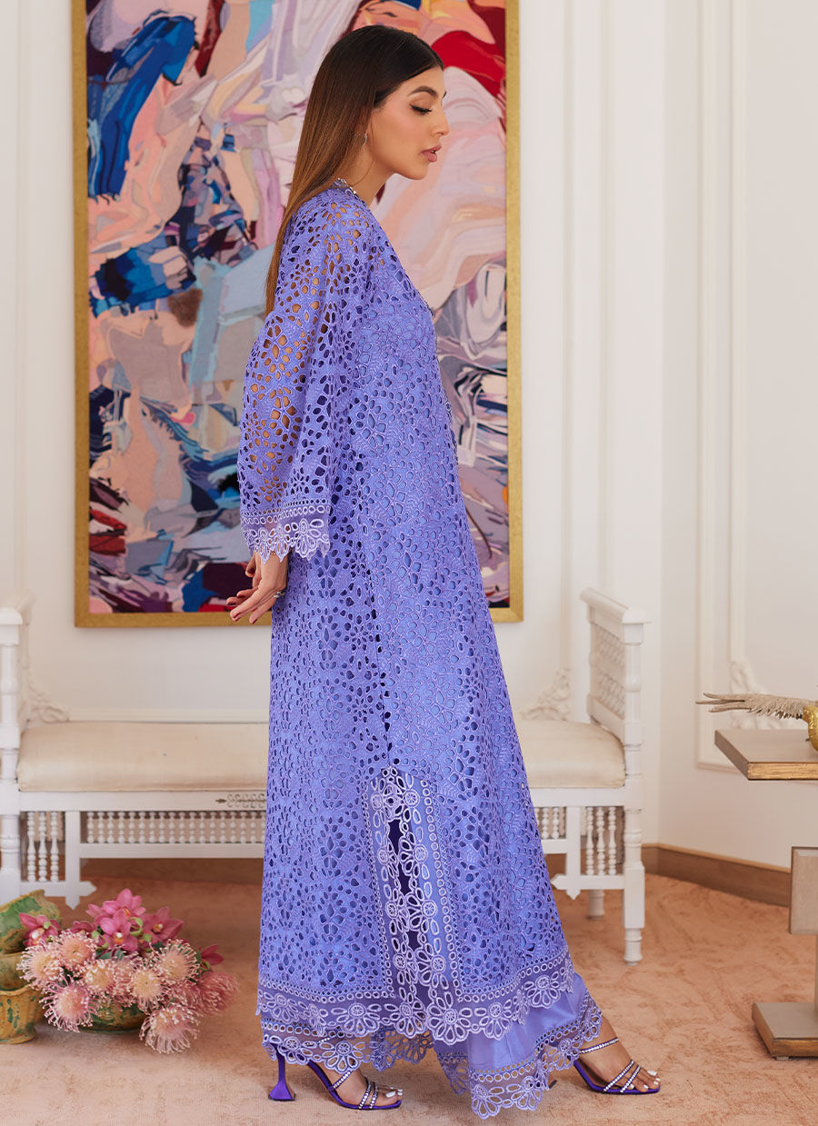 Farah Talib Aziz | Luna Eid Collection 24 | EVANTHIA PERIWINKLE - Official Farah Talib Aziz stockist in UK - Sakeena London