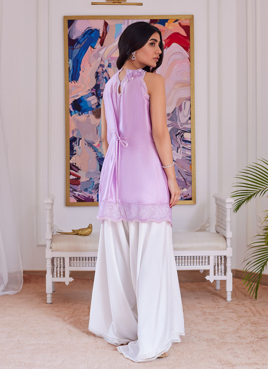 Farah Talib Aziz | Luna Eid Collection 24 | SUZETTE LAVENDER - Official Farah Talib Aziz stockist in UK - Sakeena London